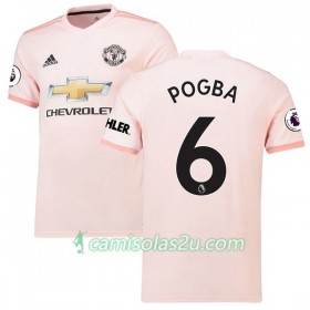 Camisolas de Futebol Manchester United Paul Pogba 6 Equipamento Alternativa 2018/19 Manga Curta